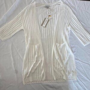 Tommy Bahama White Cardigan